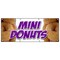 Signmission MINI DONUTS BANNER SIGN donut fried sugar chocolate doughnut B-96 Mini Donuts - alternate 1
